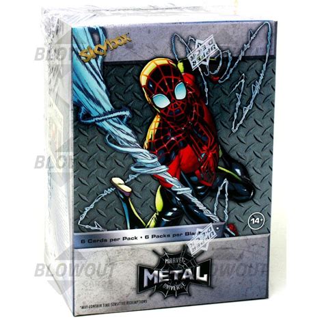 2022 marvel metal universe blaster box|metal universe spider man 2022 checklist.